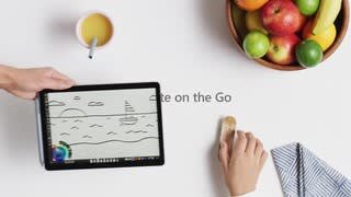 Surface Go 2 - Create on the Go video 0 minutes 15 seconds