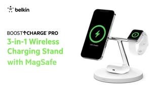 Belkin Wireless Charging Stand video 0 minutes 35 seconds