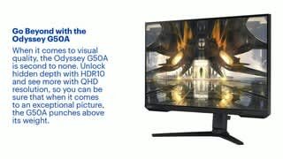 Samsung 27†Odyssey QHD Gaming Monitor Features video 1 minutes 39 seconds