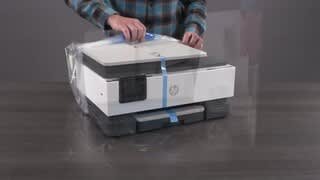 HP OfficeJet Pro 8120 Series Unboxing video 5 minutes 57 seconds