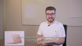 Surface Laptop 3 video 1 minutes 14 seconds