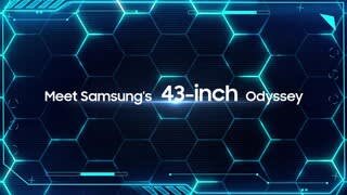 Samsung Odyssey Neo G7 Monitor Video video 1 minutes 43 seconds