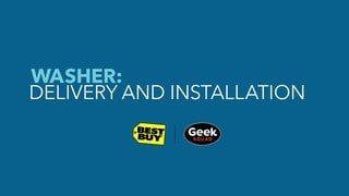 How to Prep for Washer Delivery and Installation video 1 minutes 37 seconds