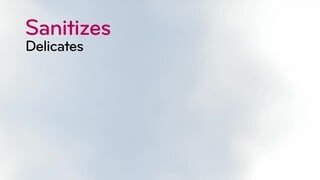 LG laundry - SteamSanitary Cycle - Product Overview video 0 minutes 12 seconds