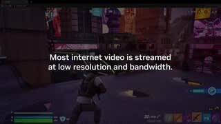 NVIDIA RTX Video Super Resolution AI-Enhanced video 1 minutes 23 seconds