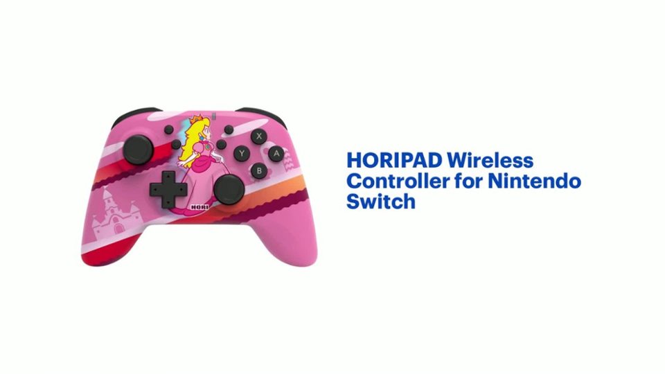 Hori Wireless HORIPAD for Nintendo Switch Features video 0 minutes 37 seconds