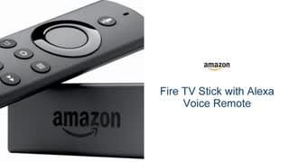 Features: Amazon Fire TV Stick with Alexa Voice Remote video 0 minutes 26 seconds