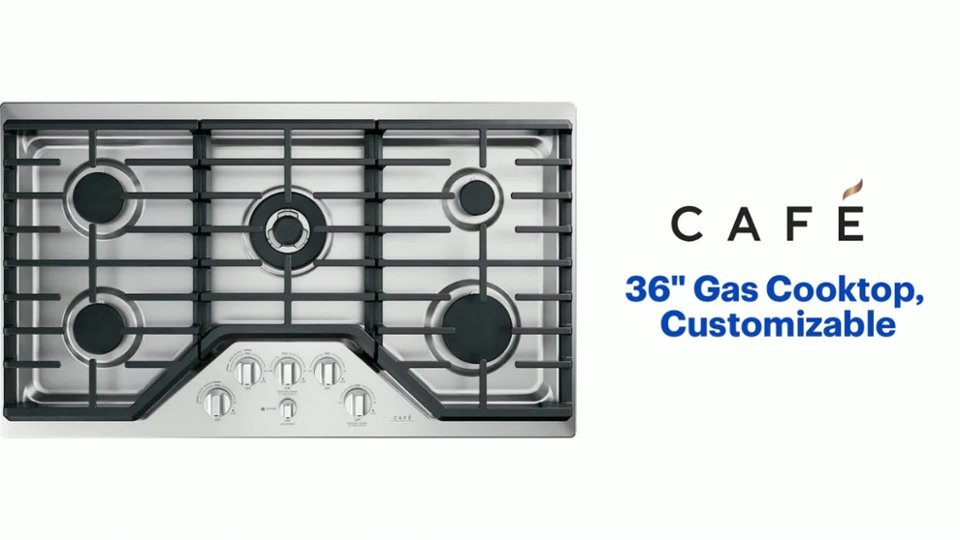 Café - 36 Gas Cooktop Features video 1 minutes 21 seconds