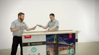 Safely Unbox Your TCL TV video 3 minutes 01 seconds