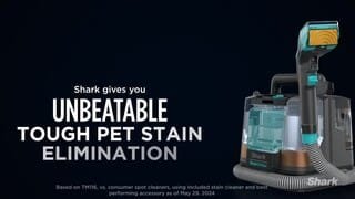 Shark StainStriker HairPro Pet Product Overview video 0 minutes 35 seconds