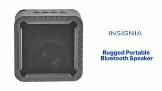 Insignia - Rugged Portable Bluetooth Speaker Features video 0 minutes 38 seconds