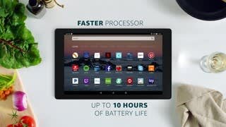See how Amazon Fire HD 10 can Make Tasks Easier video 1 minutes 16 seconds