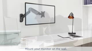 Single Arm Wall for Monitor video 1 minutes 27 seconds