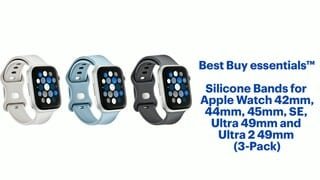 Silicone Bands for Apple Watch 42mm, 44mm, 45mm, SE, Ultra 49mm and Ultra 2 49mm (3-Pack) Features video 1 minutes 02 seconds