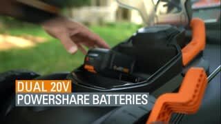 WORX - Walk Behind Lawn Mower overview video video 1 minutes 01 seconds