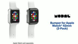 Modal - Bumper for Apple Watch 42mm (2-Pack) Features video 0 minutes 38 seconds