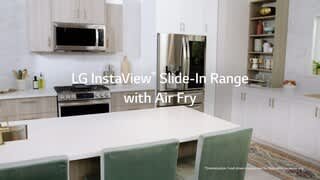 LG Slide In Range - Air Fry video 0 minutes 31 seconds