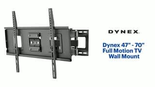 Dynex 47 - 70" Full Motion TV Wall Mount video 0 minutes 34 seconds