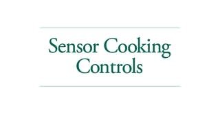 Café Sensor Cooking Controls video 0 minutes 18 seconds