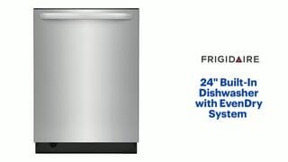 Frigidaire 24 Built-In Dishwasher with EvenDry System Product Features video 1 minutes 00 seconds
