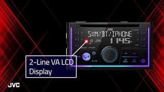 JVC - Bluetooth CD/DM Receiver product overview video video 0 minutes 37 seconds