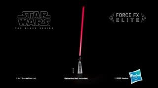 Darth Vader Force FX Elite Lightsaber 360 View video 0 minutes 15 seconds