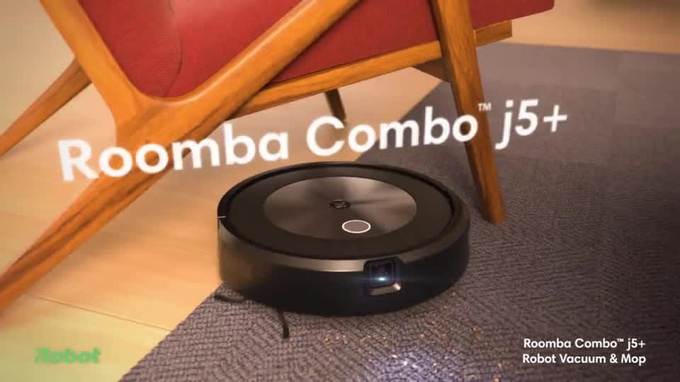 iRobot Roomba Combo j5+ Self-Emptying Vacuum and Mop video 0 minutes 30 seconds