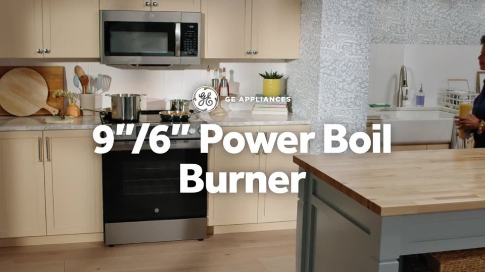 9"/6" Power Boil burner video 0 minutes 33 seconds