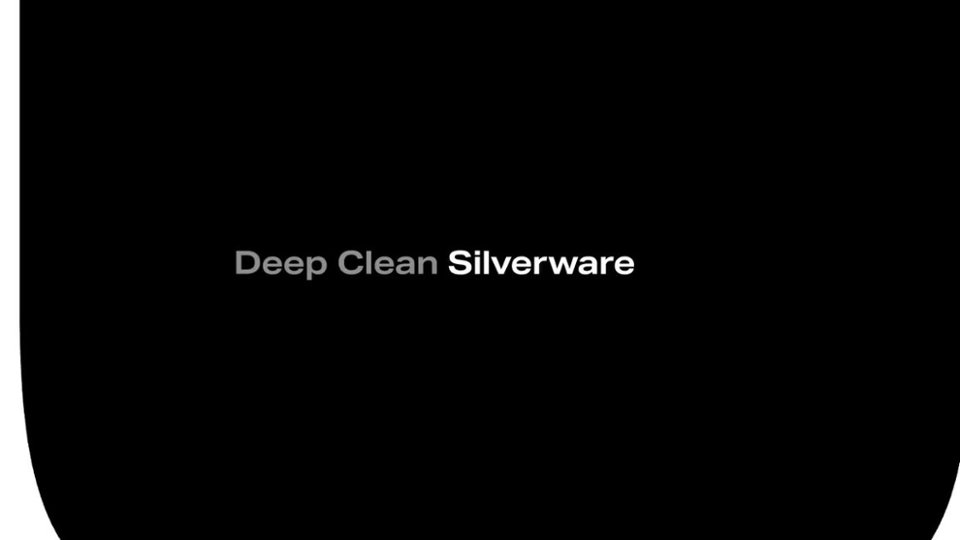 Deep Clean Silverware Jets video 0 minutes 29 seconds