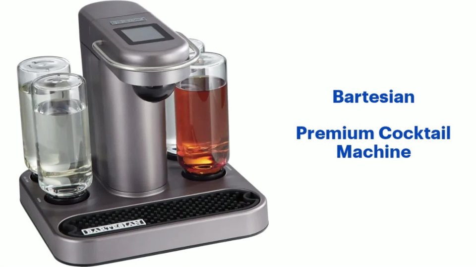 Bartesian - Premium Cocktail Machine Features video 0 minutes 57 seconds