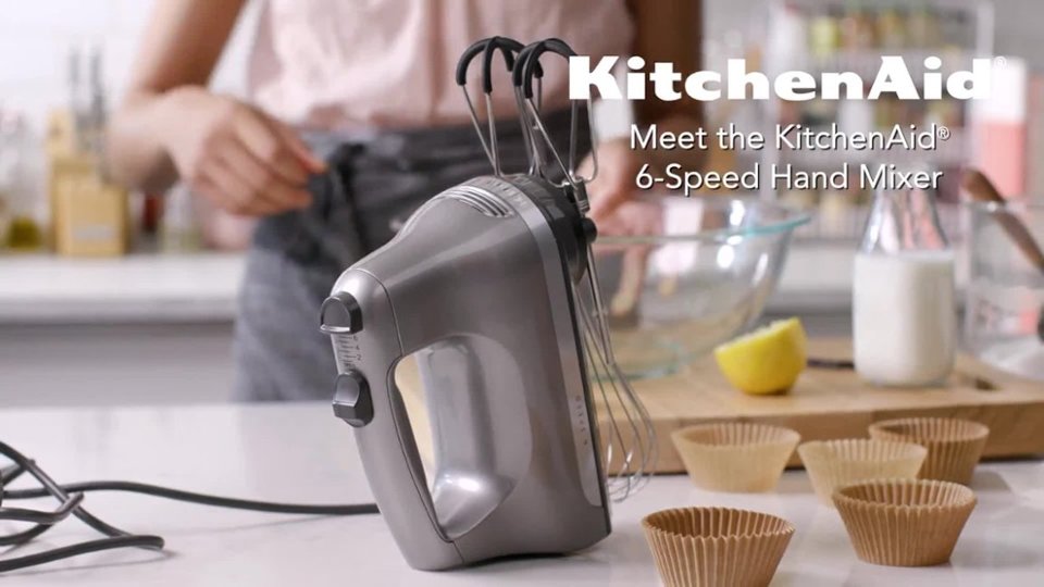 KitchenAid - KHM6118ER Product Info video 0 minutes 30 seconds