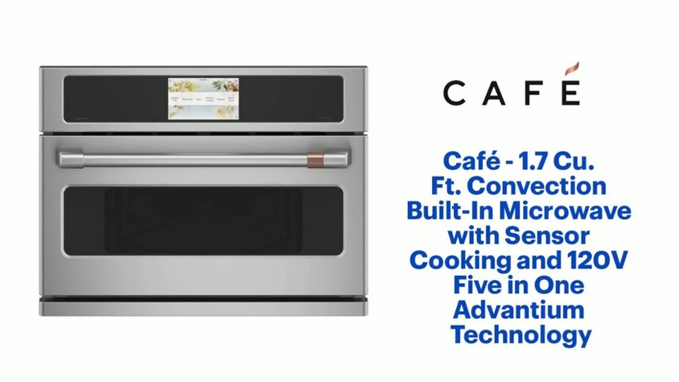 1.7 Cu. Ft. Convection Built-In Microwave with Sensor Cooking and 120V Five in One Advantium Technology Features video 1 minutes 27 seconds