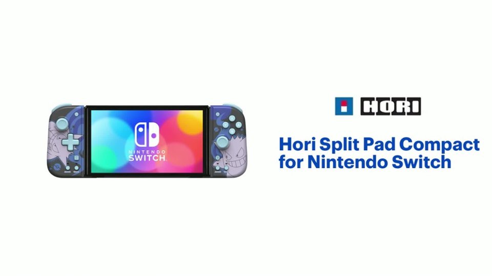 Hori - Split Pad Compact for Nintendo Switch - Gengar Product Features video 1 minutes 11 seconds
