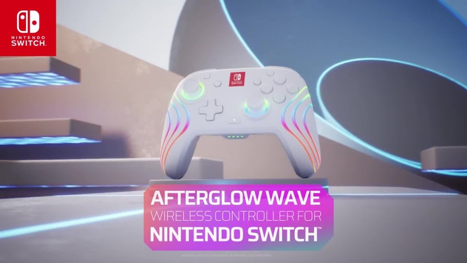 PDP - Afterglow™ Wave Wireless Controller video 0 minutes 34 seconds