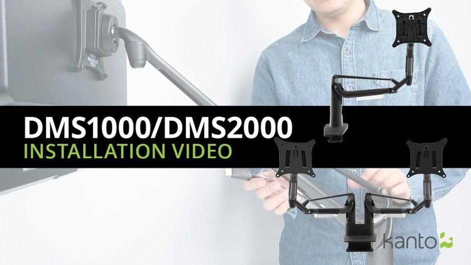 Kanto DMS1000/DMS2000 Setup/Installation Video video 3 minutes 30 seconds