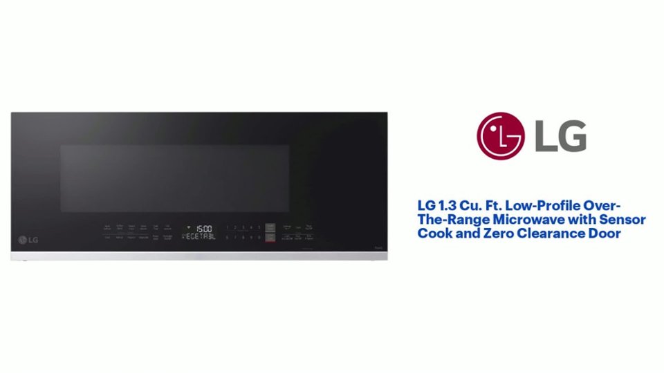 MVEF1337F 1.3 cf Low-Profile OTR Microwave Product Features Video video 0 minutes 58 seconds