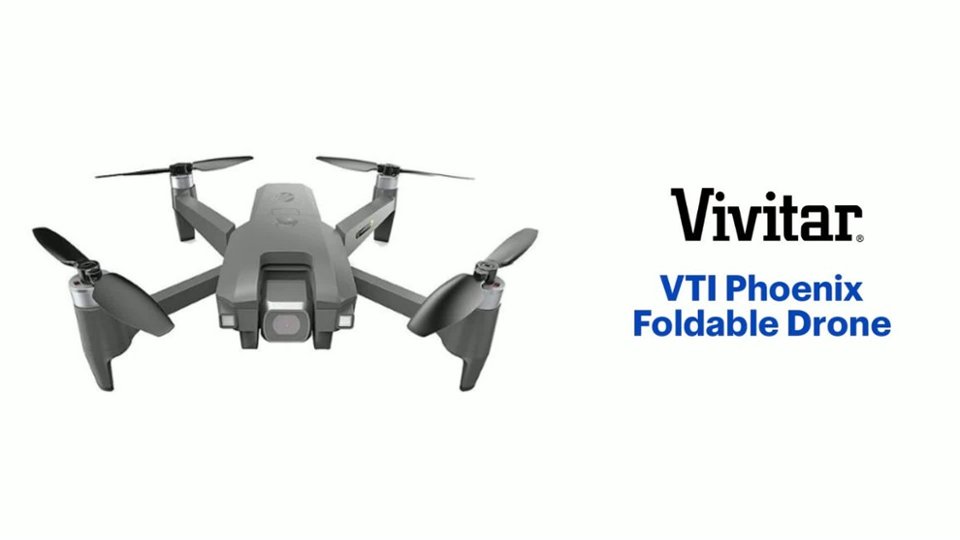 Vivitar - VTI Phoenix Foldable Drone Product Features video 1 minutes 16 seconds