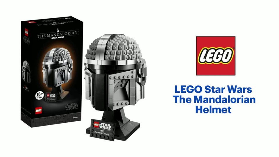 LEGO Star Wars The Mandalorian Helmet 75328 Features video 1 minutes 00 seconds