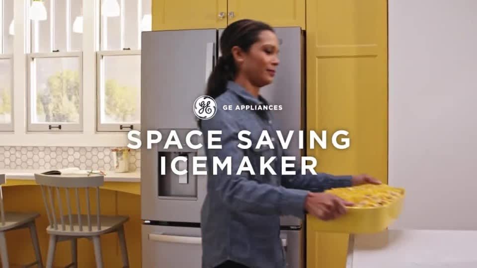 Space-saving icemaker video 0 minutes 17 seconds