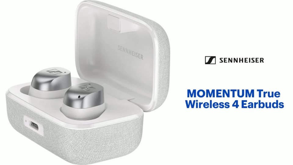 Sennheiser - MOMENTUM True Wireless 4 Earbuds - White Product Features video 1 minutes 15 seconds