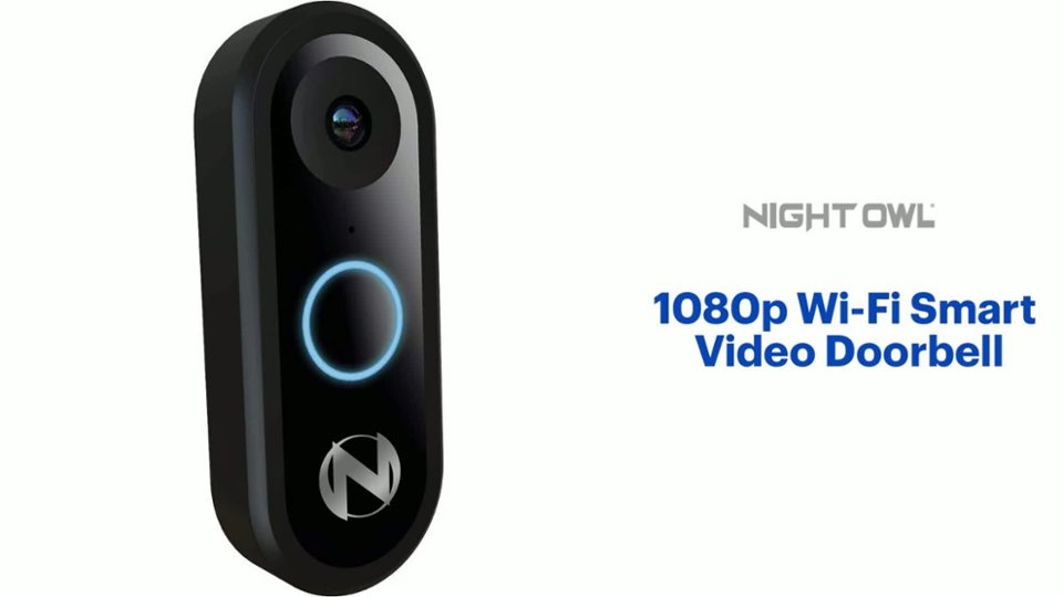 Night Owl - 1080p Wi-Fi Smart Video Doorbell Features video 0 minutes 51 seconds