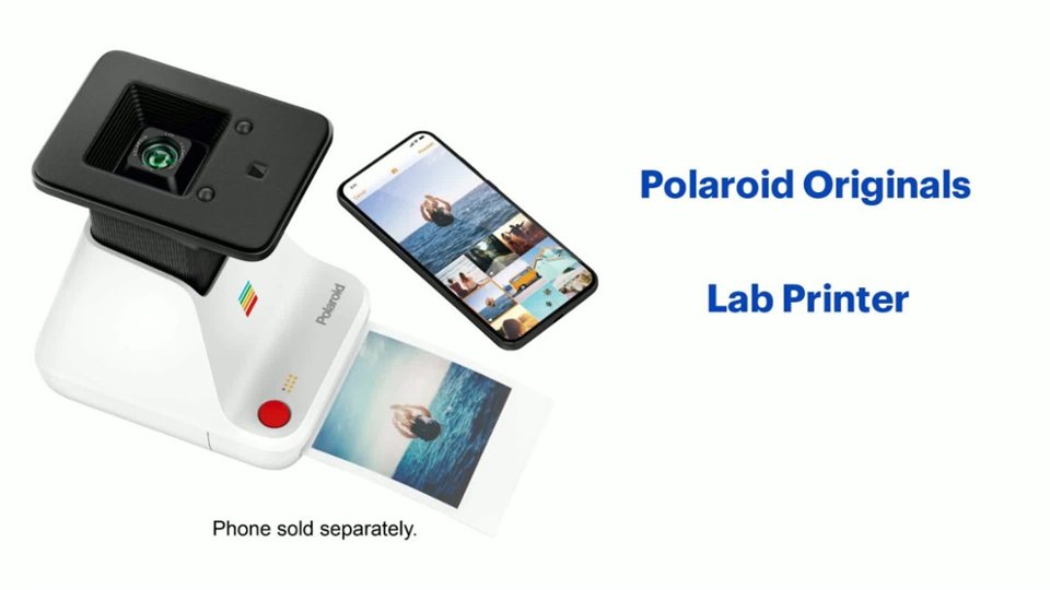 Polaroid Originals Lab Printer Features video 1 minutes 20 seconds