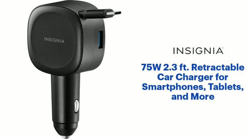 Retractable Car Charger video 1 minutes 18 seconds