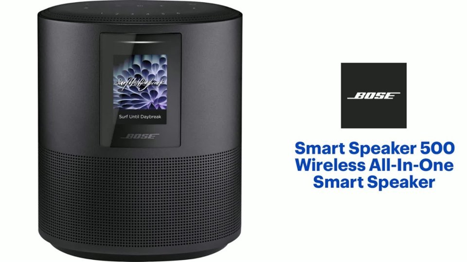 Bose Smart Speaker 500 Product Features video 1 minutes 22 seconds