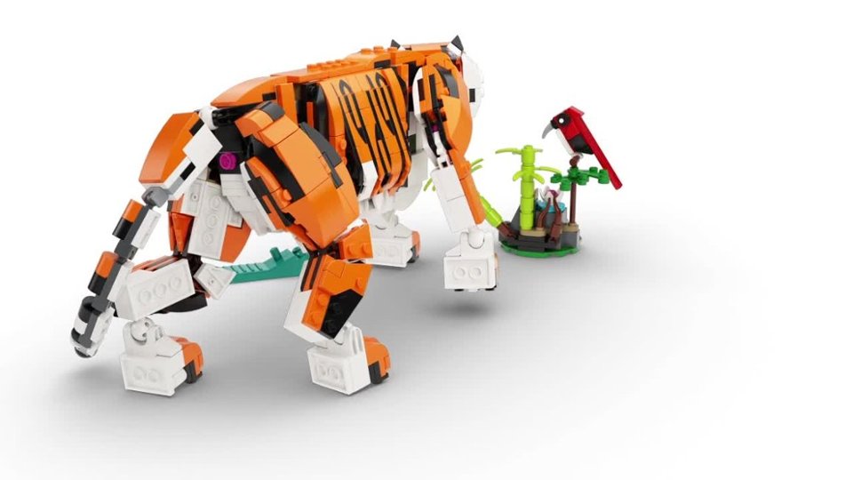 Creator Majestic Tiger 31129 video 0 minutes 07 seconds