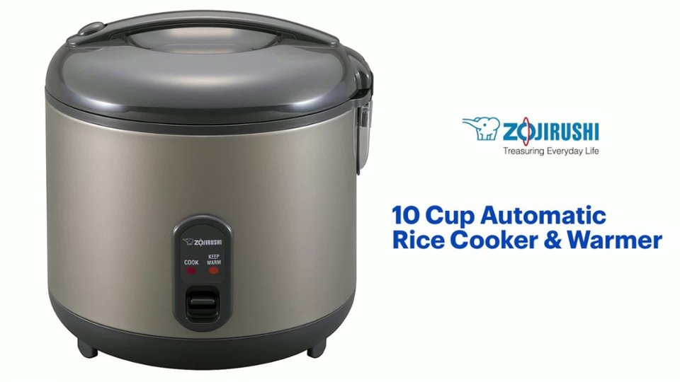 Zojirushi - 10 Cup (Uncooked) Automatic Rice Cooker & Warmer Features video 0 minutes 32 seconds