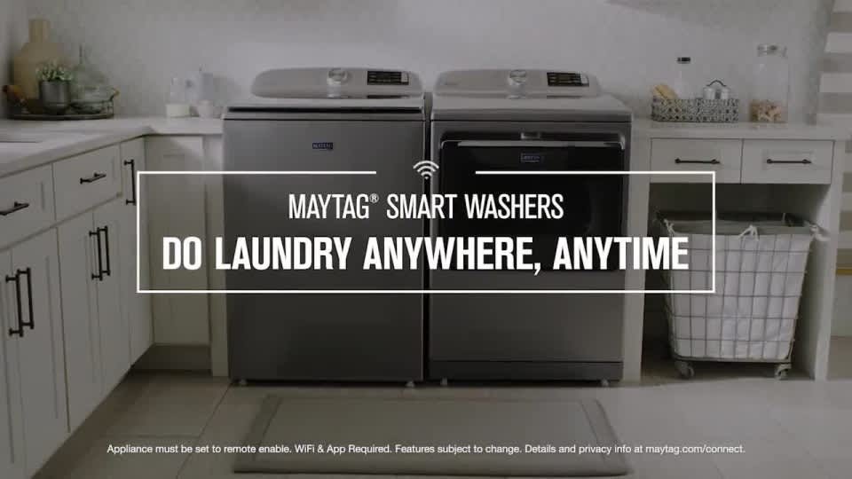 Maytag - Smart Washer Feature video 0 minutes 39 seconds