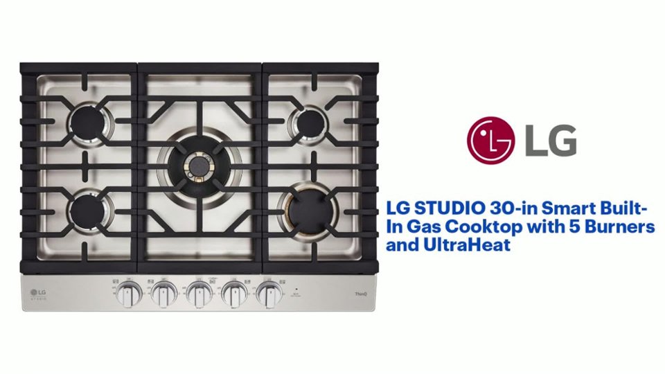 CBGS3028_ STUDIO 30" Gas Cooktop Product Features Video video 1 minutes 03 seconds