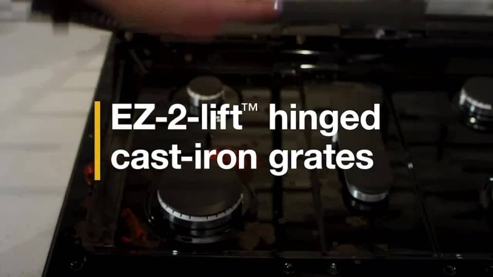 Whirlpool - EZ 2 Lift Hinged Cast Iron Grates Product Demo video 0 minutes 14 seconds