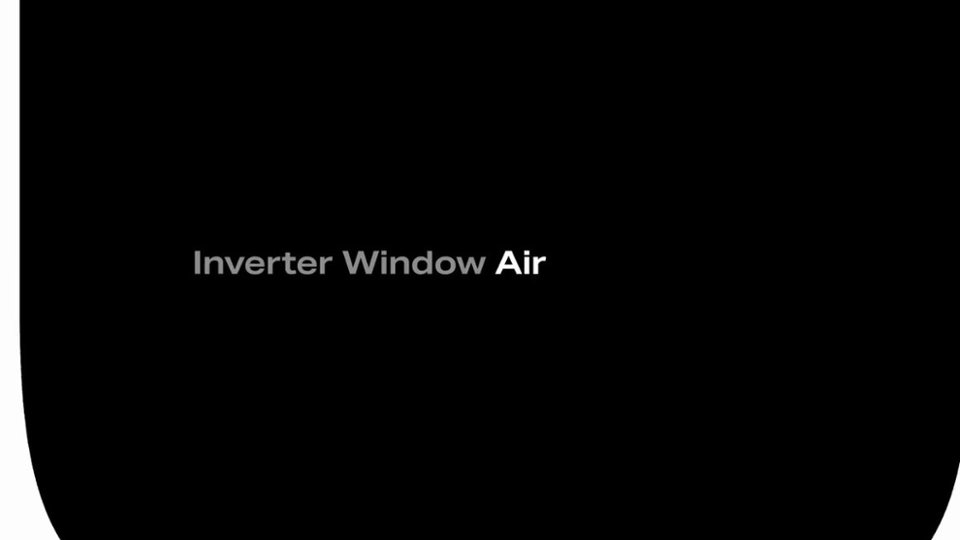 Inverter Window Air Conditioner video 0 minutes 26 seconds